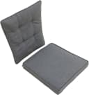 KONIFERA Garten-Essgruppe Mailand Schwarz/Dunkelgrau 6 Sessel 1 Tisch Bild 5