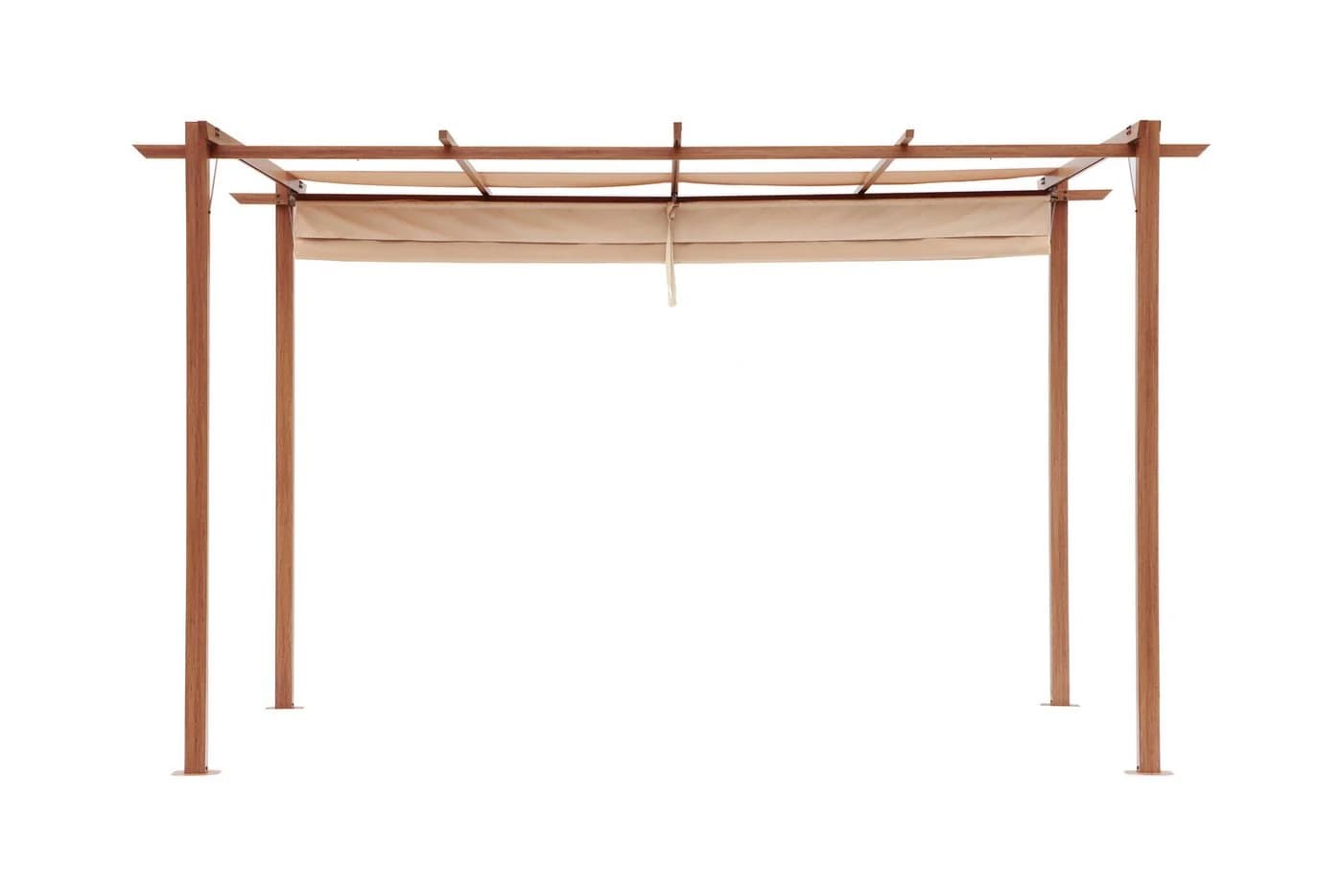 KONIFERA Pavillon Pergola Tilos Beige/Braun
