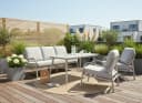 Gartenlounge-Set KONIFERA "Fernando" Beige Aluminium Wicker/Kunststoffgeflecht Bild 2