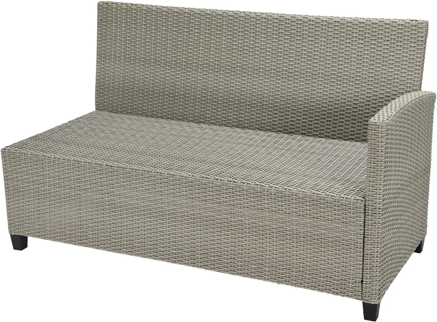 Gartenlounge-Set KONIFERA Keros Premium XL Polyrattan Stahl - Bild 5