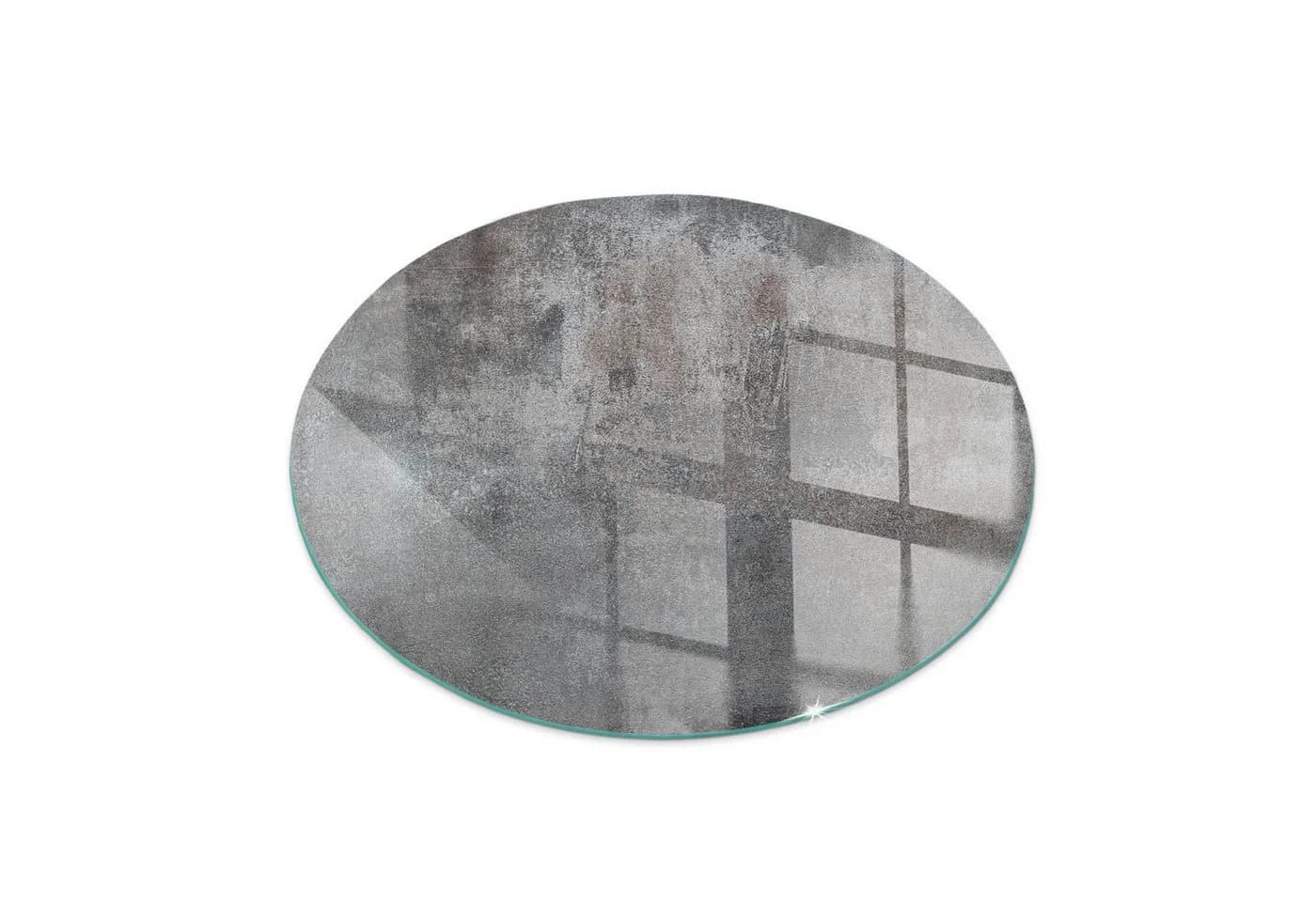Tulup Bodenschutzplatte Grau Rohbeton Gehärtetes Glas - Bild 2
