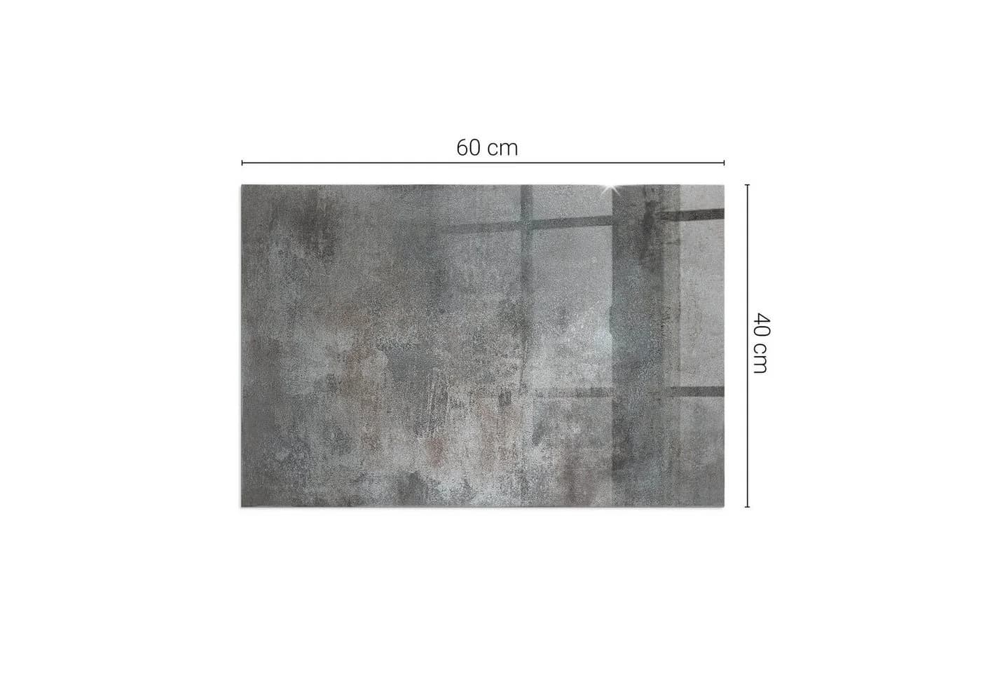 Tulup Bodenschutzplatte Grau Rohbeton Gehärtetes Glas - Bild 4