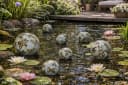 finehomegarden Schwimmkugeln Porzellan Set 3 Größen Hellblau Bild 5