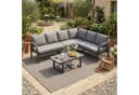 HAUSS SPOLE Gartenlounge-Set Grau für 6 Personen mit Couchtisch Bild 2