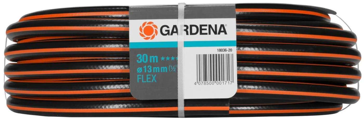 GARDENA FLEX Gartenschlauch 30m Schwarz/Orange - Bild 2