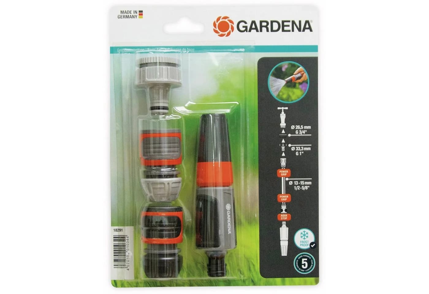 GARDENA Gartenspritze mit Anschluss-Set 18291-20 - Bild 3
