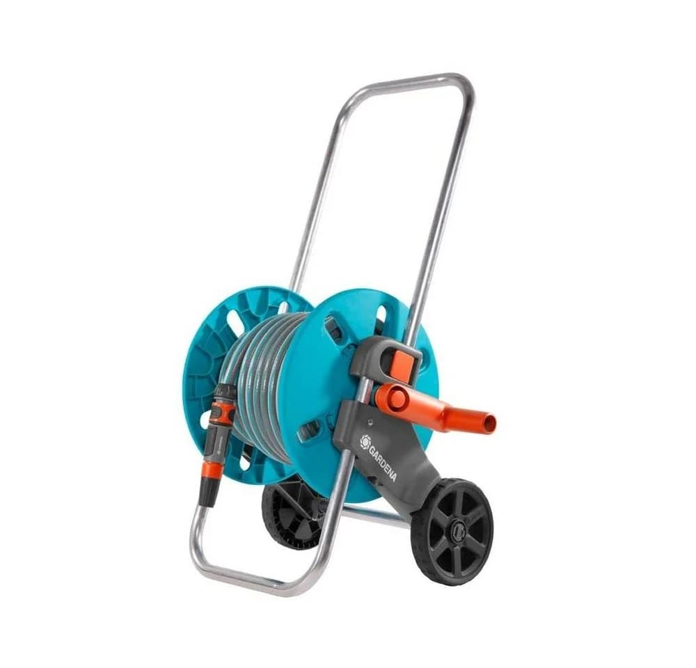 GARDENA Schlauchwagen CleverRoll S Set inkl. 20 m Schlauch Blau