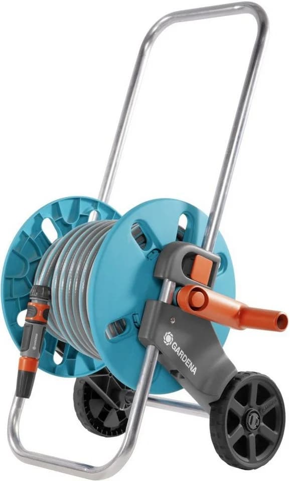 GARDENA Schlauchwagen CleverRoll S Set inkl. 20 m Schlauch Blau - Bild 2