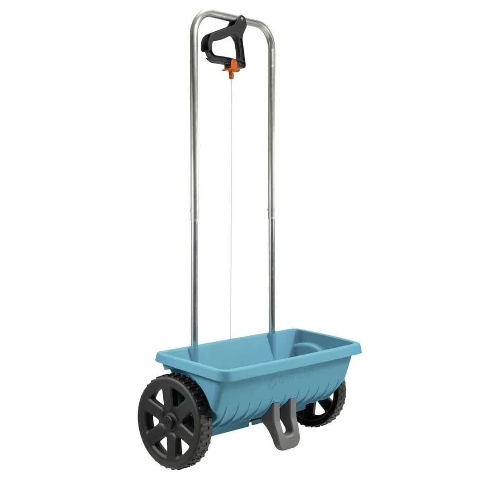 GARDENA Streuwagen L 00432-20 Türkis/Orange/Schwarz
