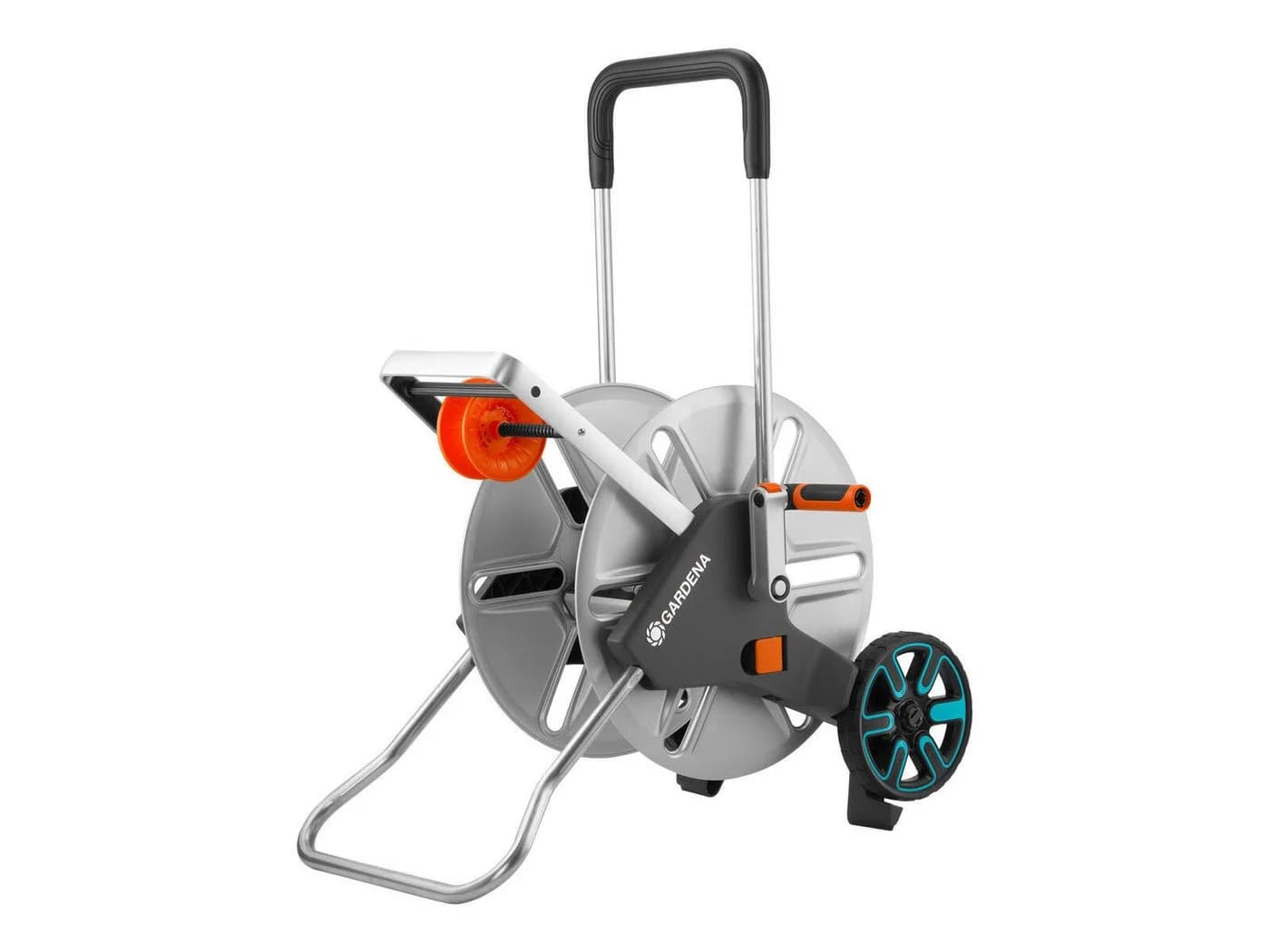 GARDENA Schlauchwagen L Easy Met. Grau Metall - Bild 2