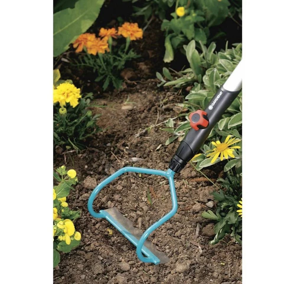 GARDENA Bügelzughacke combisystem Edelstahl 16 cm