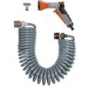 Gardena Spiralschlauch-Set 10 Meter Grau/Orange mit Brause Bild 3