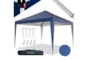 24MOVE® Pavillon Santos 3x3m Pop-Up UV-Schutz 50+ Wasserdicht Winterfest Blau Bild 2