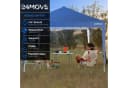 24MOVE® Pavillon Santos 3x3m Pop-Up UV-Schutz 50+ Wasserdicht Winterfest Blau Bild 4