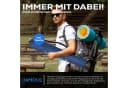 24Move Campingstuhl Faltbar mit Getränkehalter Blau Bild 4