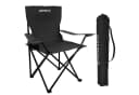 24Move Campingstuhl Faltbar Schwarz Bild 1