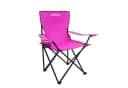 24Move Campingstuhl Faltbar mit Getränkehalter und Tragetasche Rosa Bild 1