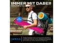 24Move Campingstuhl Faltbar mit Getränkehalter und Tragetasche Rosa Bild 5