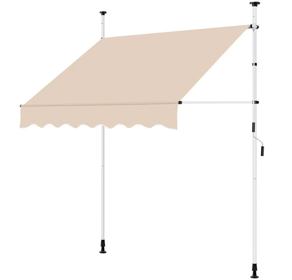 Yaheetech Klemmmarkise 150-300 cm Breite Sonnenschutz - Bild 2