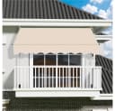 Yaheetech Klemmmarkise 150-300 cm Breite Sonnenschutz Bild 3