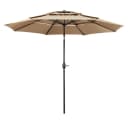 Yaheetech Sonnenschirm 324cm Outdoor UPF 50+ Bild 2