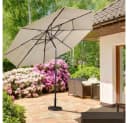 Yaheetech Sonnenschirm 324cm Outdoor UPF 50+ Bild 3