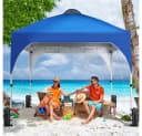 Yaheetech Faltpavillon 2,4x2,4m / 3x3m Blau Bild 3