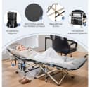 Yaheetech Feldbett Campingbett mit Tragetasche & Seitentasche & Matratze Bild 5