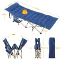 Yaheetech Feldbett Campingbett mit Tragetasche & Seitentasche & Matratze Bild 4
