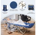 Yaheetech Feldbett Campingbett mit Tragetasche & Seitentasche & Matratze Bild 5