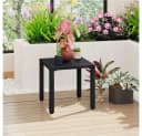 Yaheetech Gartentisch Beistelltisch Metall Quadratisch Bild 3