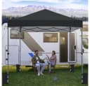 Yaheetech Faltpavillon 3x3m Schwarz Höhenverstellbar UV-Schutz Bild 3