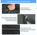 Yaheetech Rattan Hocker 2er Set Schwarz/Grau mit Stauraum Bild 5
