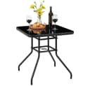 Yaheetech Gartentisch mit Schirmloch 70x70 cm Bild 2