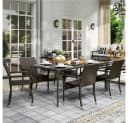Yaheetech Gartenstuhl 2er-Set Rattan-Optik Metallbeine Bild 1