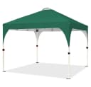 Yaheetech Faltpavillon 3x3m Grün Höhenverstellbar mit Transporttasche Bild 2