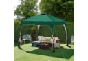 Yaheetech Faltpavillon 3x3m Grün Höhenverstellbar mit Transporttasche Bild 3