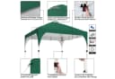 Yaheetech Faltpavillon 3x3m Grün Höhenverstellbar mit Transporttasche Bild 5
