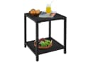 Yaheetech Gartentisch 45x45x54 cm, Balkontisch Beistelltisch aus Latten Quadratischer Kaffeetisch Bild 2