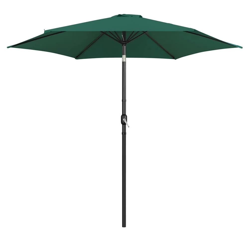 Yaheetech Sonnenschirm 226/269/294 cm Garten- und Marktschirm mit 6 Metallstreben - Bild 2
