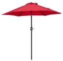 Yaheetech Sonnenschirm 226 cm Rot Bild 2