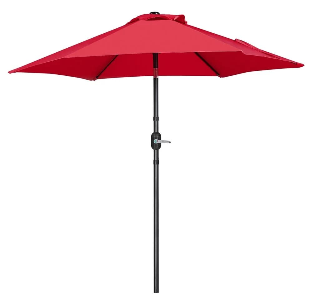 Yaheetech Sonnenschirm 226 cm Rot - Bild 2