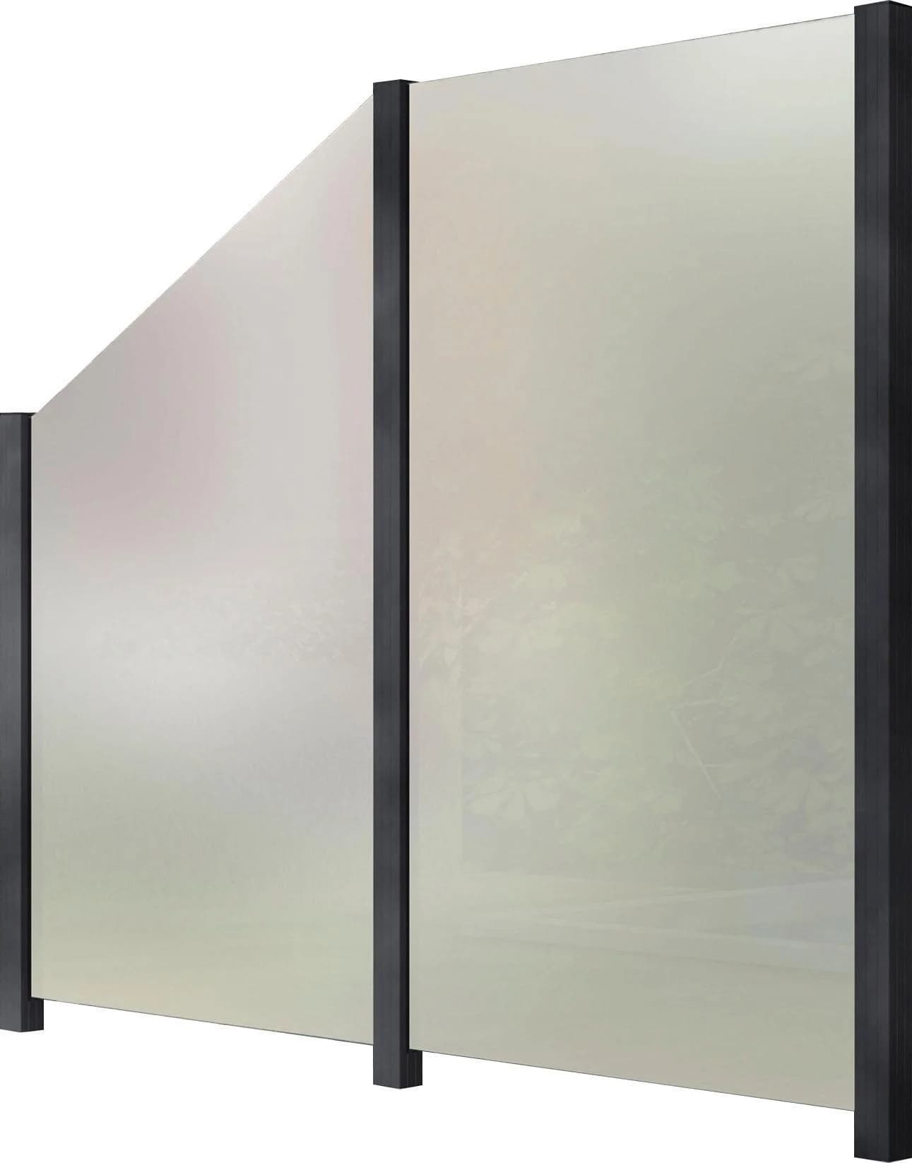 Baur Versand Glaszaun STAKET PRO Anthrazit Aluminium mit Glas