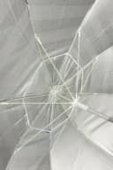 Gestreifter Sonnenschirm aus Aluminium und Plastik Bild 5