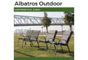 Albatros Gartenstühle 2er Set Kuba mit Sitzauflage – Gartenstühle Stapelbar mit robustem Metallgestell und hoher Belastbarkeit Bild 2