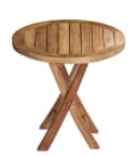 LC Garden Gartentisch Riva Teak Klapptisch rund Bild 2
