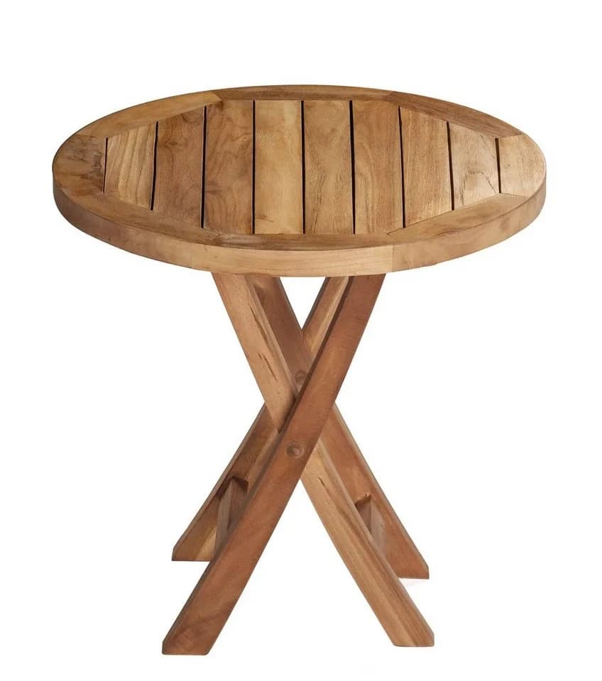 LC Garden Gartentisch Riva Teak Klapptisch rund - Bild 2