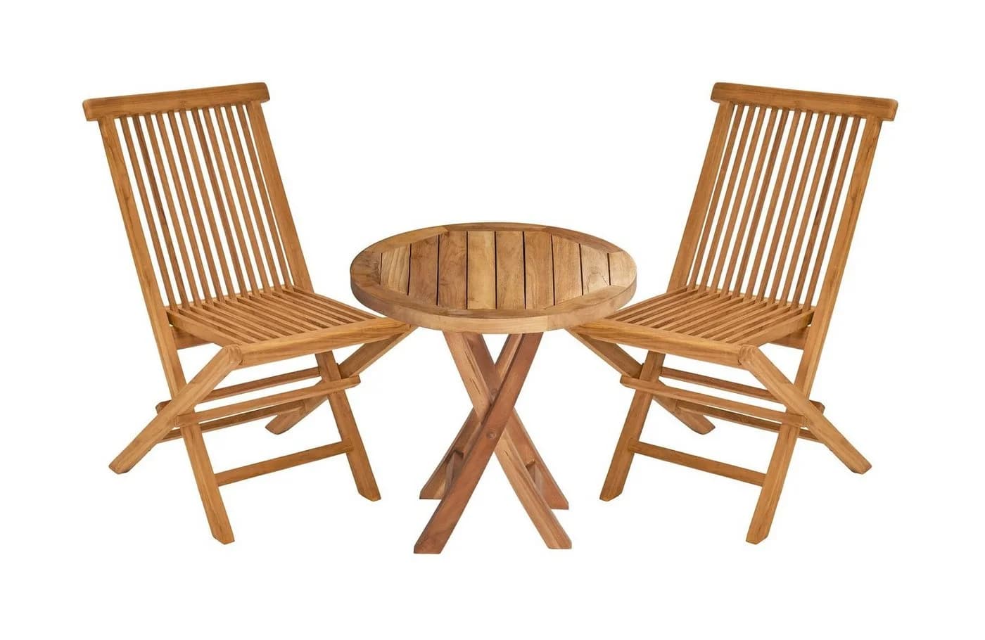 LC Garden Gartentisch Riva Teak Klapptisch rund - Bild 3