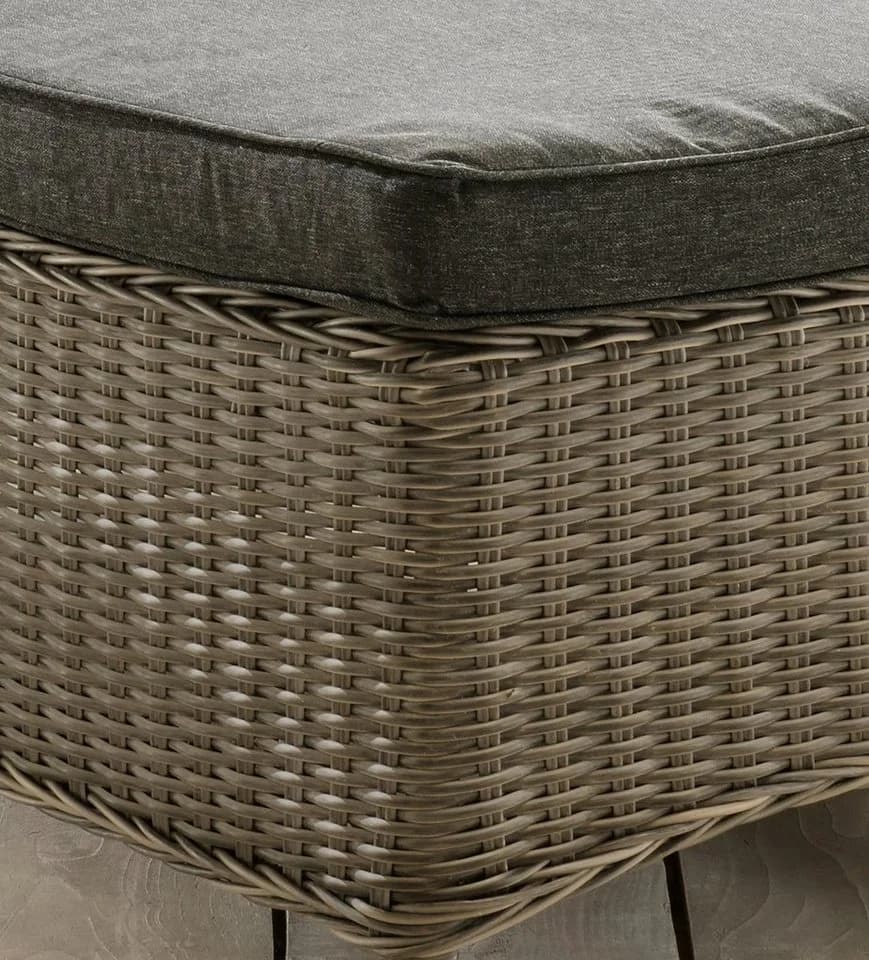 Destiny Gartenliege CASA Aluminium Polyrattan verstellbar - Bild 3
