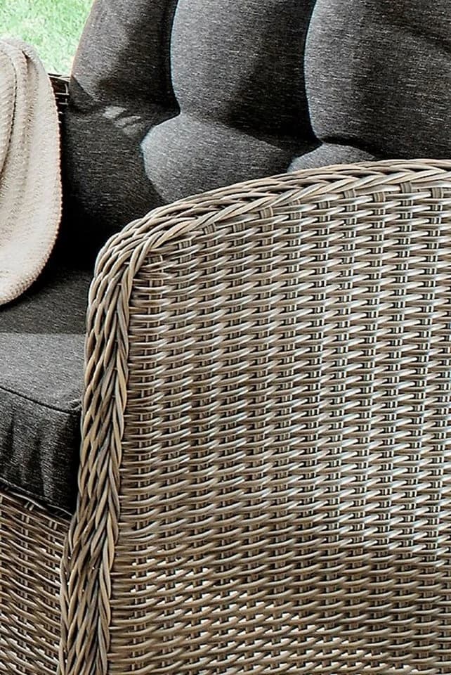 Destiny Loungesofa MERANO II Grau Polyrattan 2er - Bild 3